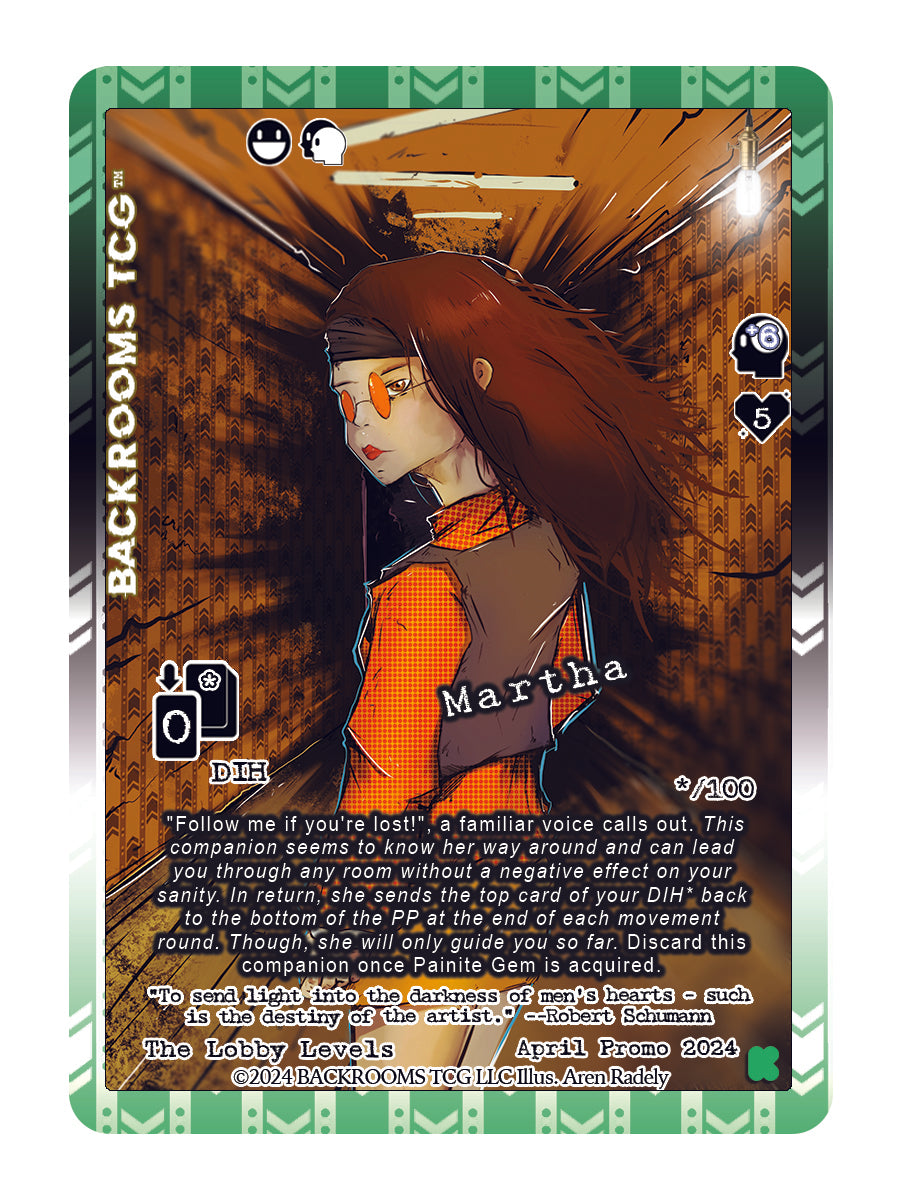 Backrooms TCG™: Limited Edition Monthly Holo Promo Cards